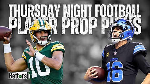 Best Player Prop Picks for TNF between the Green Bay Packers and Detroit Lions