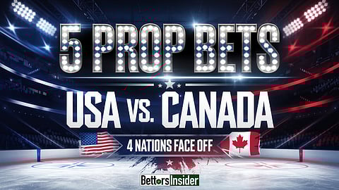 5 of the best prop bets for the 4 Nations Face Off Championship