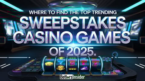 Where to find the top trending and latest sweepstakes casino games.