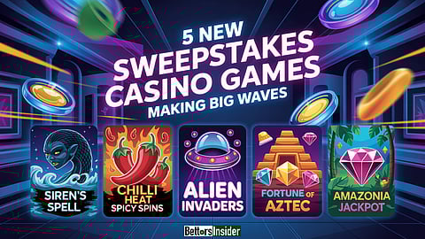 5 New Sweepstakes Casino Games Making Big Waves