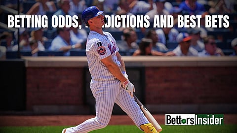 Pete Alonso of the New York Mets leads the offense as they face the Padres at Petco Park