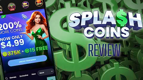 Splash Coins Review 2026 Rewards, Bonuses, Payouts, and Overall Rating