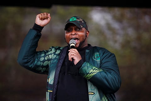 Floyd Shivambu in Pietermaritzburg, South Africa, August 29, 2024