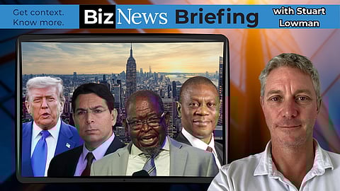 BN Briefing: Trump's F-bomb, Israel on ceasefire/aims, Mashatile's triad, FinMin's drink cabinet