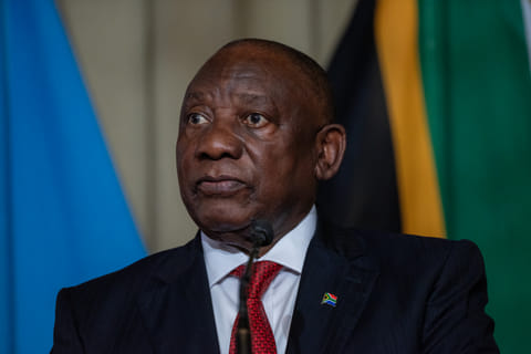 Cyril Ramaphosa.