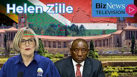 Zille stands firm: DA won’t be bullied out of government...