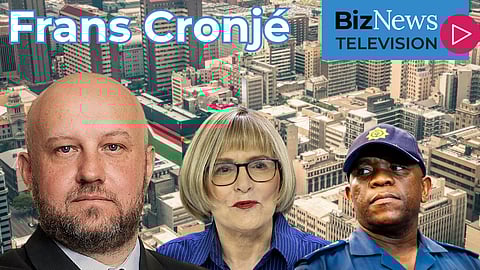 Frans Cronjé: Zille for Joburg - best in decades move with potential to flip SA politics on its head