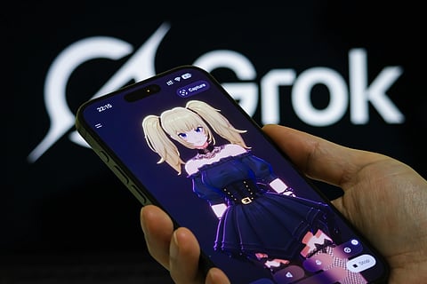 Ani, a virtual anime-style assistant character featured in the Grok 4 AI chatbot.