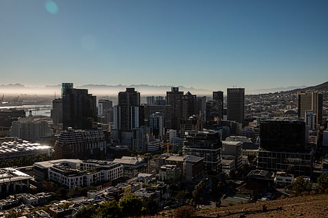 The financial district in Cape Town, South Africa, on Wednesday, March 12, 2025.