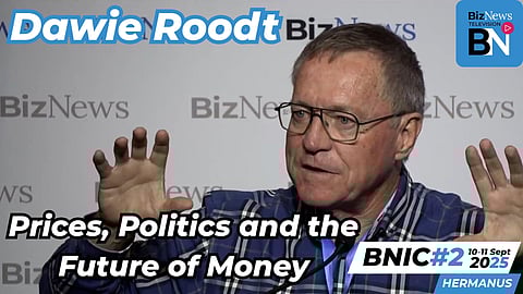 BNIC#2 Dawie Roodt warns of looming SA debt crisis: "The State is destroying capital”