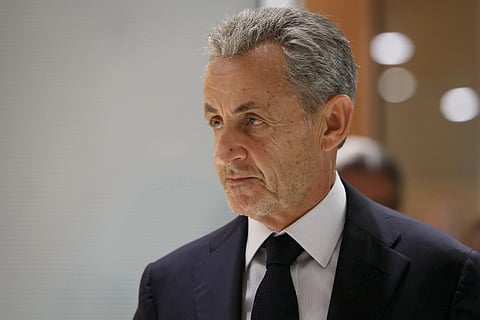 Former French president Nicolas Sarkozy 