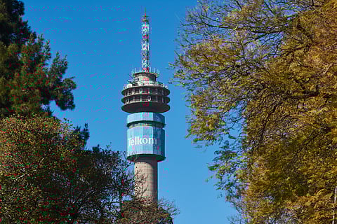 The Telkom Tower in Hillbrow in Johannesburg