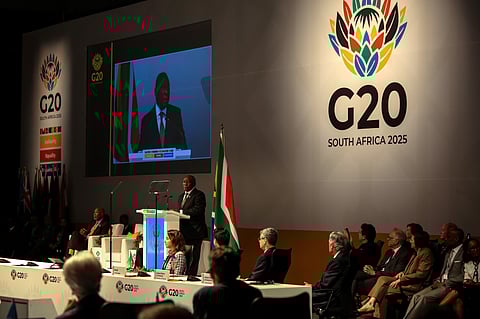 Cyril Ramaphosa, South Africa's president.