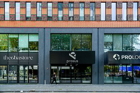 The Symphony Offices building, housing the headquarters of Prosus NV in Amsterdam, Netherlands