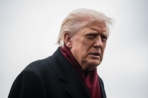 US President Donald Trump