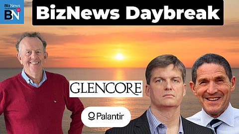 BN Daybreak - Fri 9 Jan: Rio-Glencore Mega-Merger; Burry's market warning; Shapiro on fixing SA