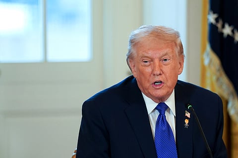 US President Donald Trump