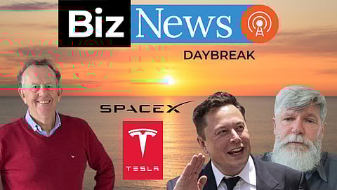 BizNews Daybreak Mon 2 Feb: Gold & Bitcoin crash; Col Wyatt on Goolam mystery; Musk’s mega-merger