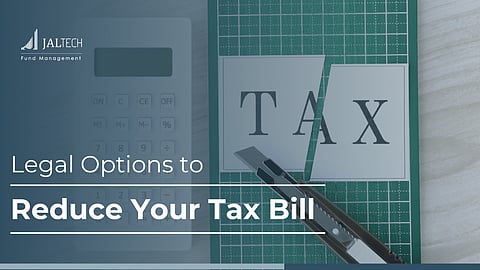 Legal options to reduce your tax bill 
