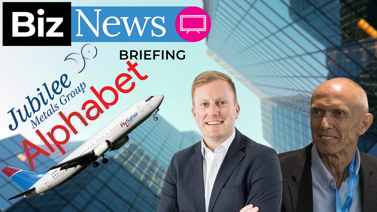 BN Briefing: FlySafair deal; Macpherson's infrastructure plan; Alphabet bond sale; Jubilee Metals