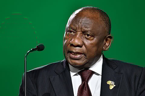 South Africa's President Cyril Ramaphosa