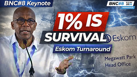 Mteto Nyati at BNC#8: Eskom turnaround proves SA can grow - but 1% is “survival, not success”