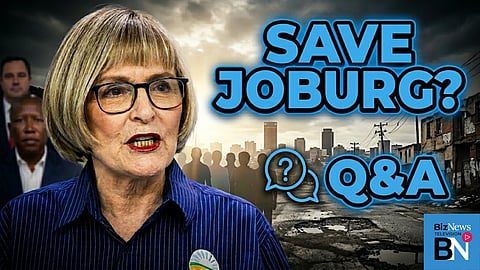 BNC#8 Helen Zille Q&A: “Joburg can be saved” - but only if voters deliver a DA majority