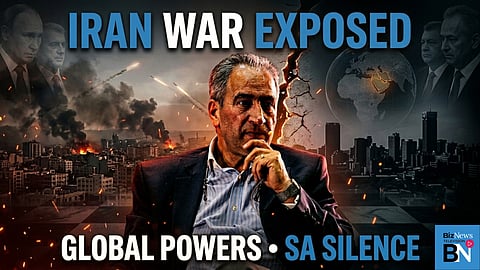 BNC#8: Iraj Abedian Q&A - Global power games, SA silence and a chilling warning the world can’t ignore