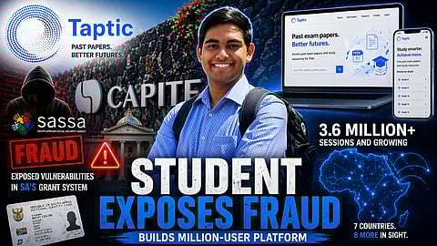 Stellies student who built edtech Taptic and took on SASSA fraud eyes Africa expansion – Veer Gosai