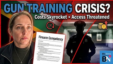 Nikkie Pretorius - Proposed new firearms training system could turn law-abiding citizens into criminals…