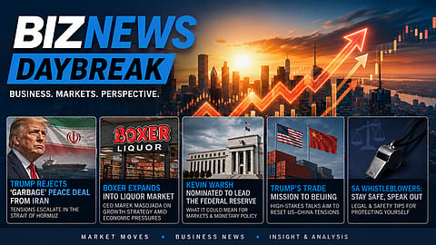 BN Daybreak - Tue 12 May 2026: US-Iran conflict; Fed leadership; Boxer’s expansion; Whistleblower safety; Keir Starmer