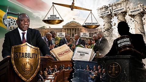 Don't save Cyril on basis of avoiding "something worse": Chris Hattingh