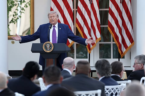 US President Donald Trump