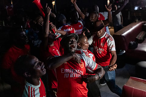 African leaders, fans across Africa celebrate Arsenal’s EPL triumph