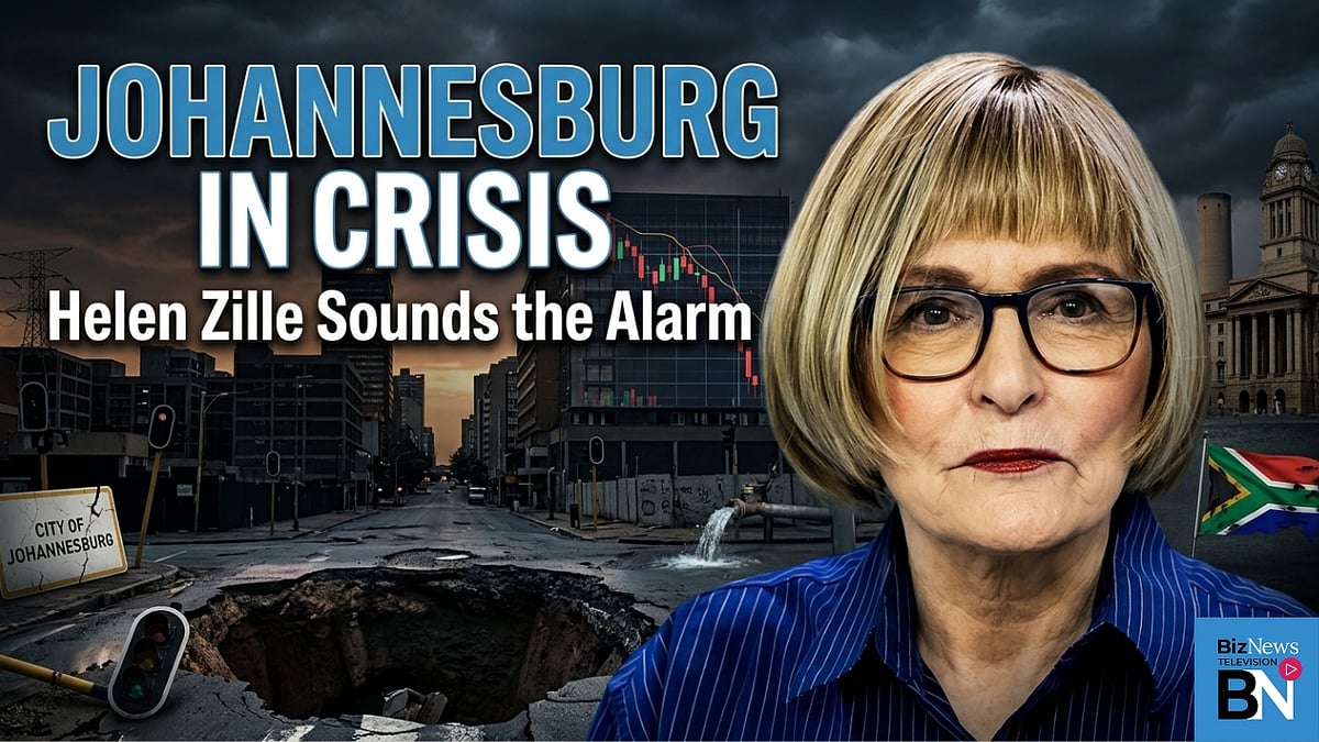 Helen Zille: “Johannesburg is on the brink of collapse” — Inside her plan to save SA's biggest city