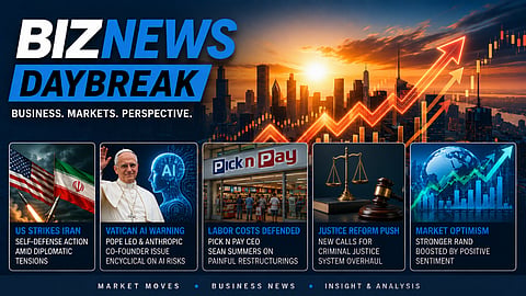 BN Daybreak - Tue 26 May 2026: US-Iran spikes; Pope's AI alert; PnP cost cuts; Rand optimism; Madlanga commission