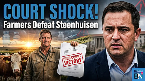 Francois Rossouw - “Lying” Steenhuisen faces big damage claims from farmers