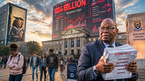 The R24 billion debt crisis ruining SA universities