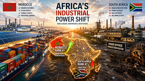SA's industrial slide hits the headlines - Morocco now Africa's top industrial economy