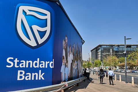 Signage for Standard Bank Group Ltd.