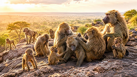Baboon research delivers a message for humans: flying solo cuts your lifespan. Dramatically.