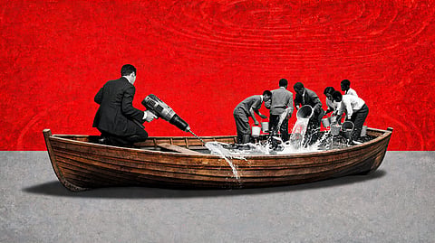 Ian Cameron: Government's drilling holes in the safety boat while asking citizens to help bail