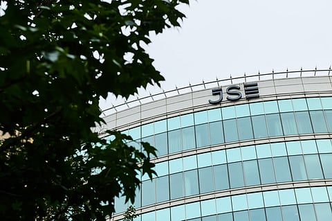 The Johannesburg Stock Exchange (JSE) in Johannesburg, South Africa