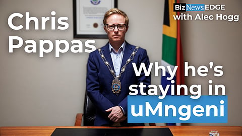 BizNews Edge: Chris Pappas — Why the DA's only KZN municipality won't lose its mayor after all