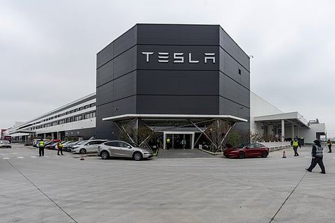 The Tesla Inc. Gigafactory plant