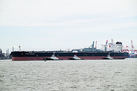 There are only so many options for where you can sail a supertanker.