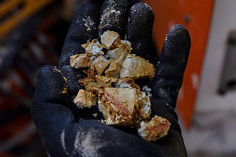 Diversifying rare-earths supplies.