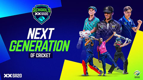 SA20 and rain strengthen schools cricket with the launch of rain Schools SA20 and the rain SA20 Derby Series 