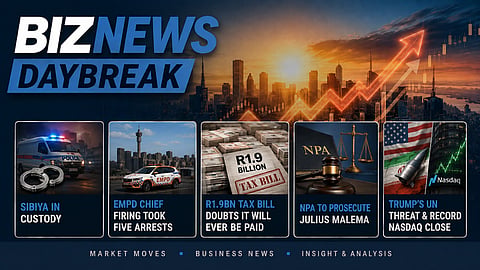BN Daybreak: Sibiya rape charges; EMPD chief fired; NPA to charge Malema; Trump's Iran ultimatum