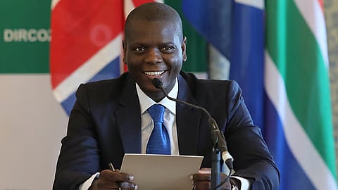 Ronald Lamola, South Africa's international relations minister